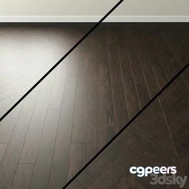 3ds Max Free – Parquet Oak Coswick. Inspire COAL dark