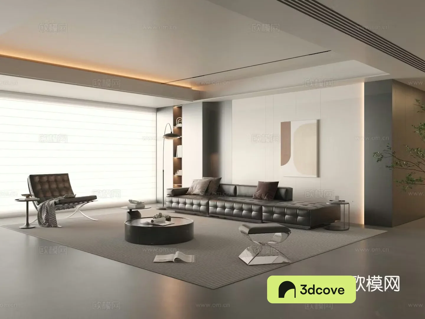 Modern Italian living room