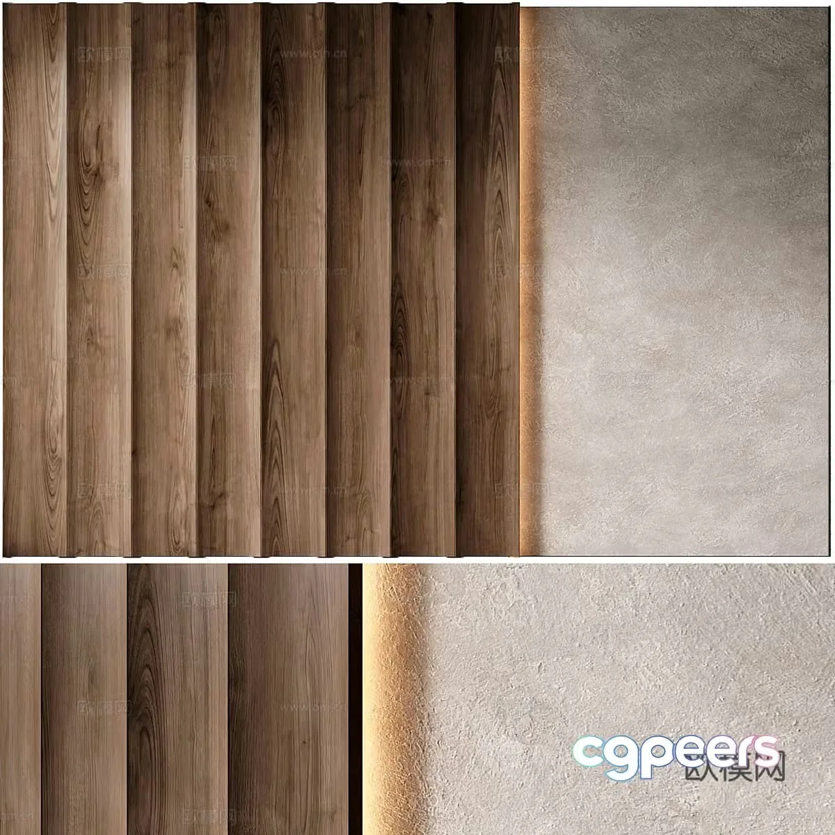 New Chinese coffee table background wall 3d model