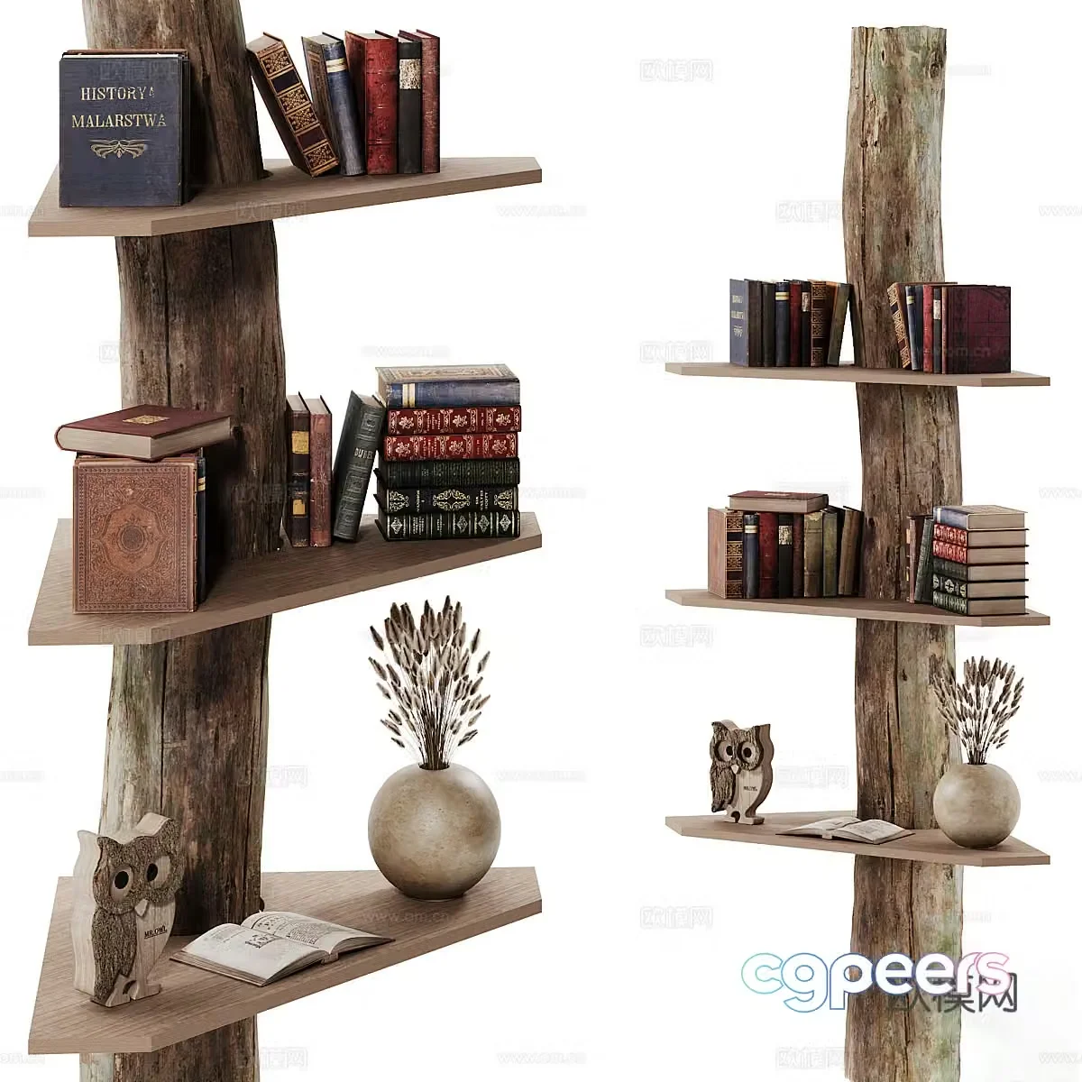 Decorative cabinet 3d model