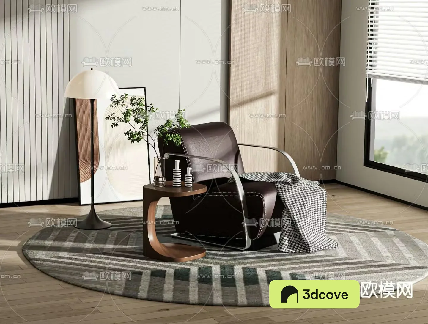 Single sofa leisure sofa