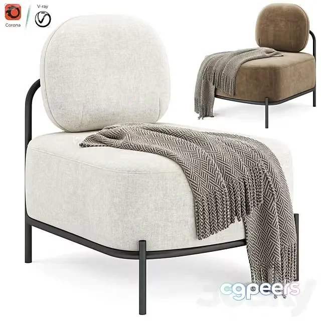 3ds Max Free – Armchair Hawaii by Inmyroom
