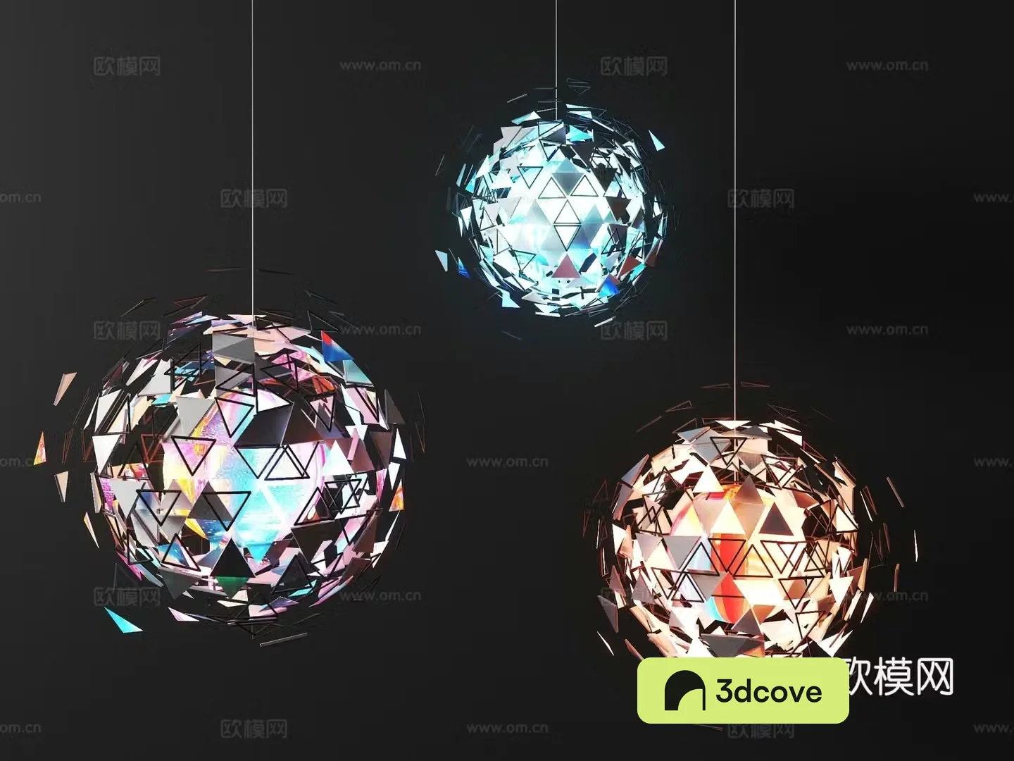 Technology chandelier Atmosphere chandelier Bar chandelier Stage lamp Spherical sculpture Technology
