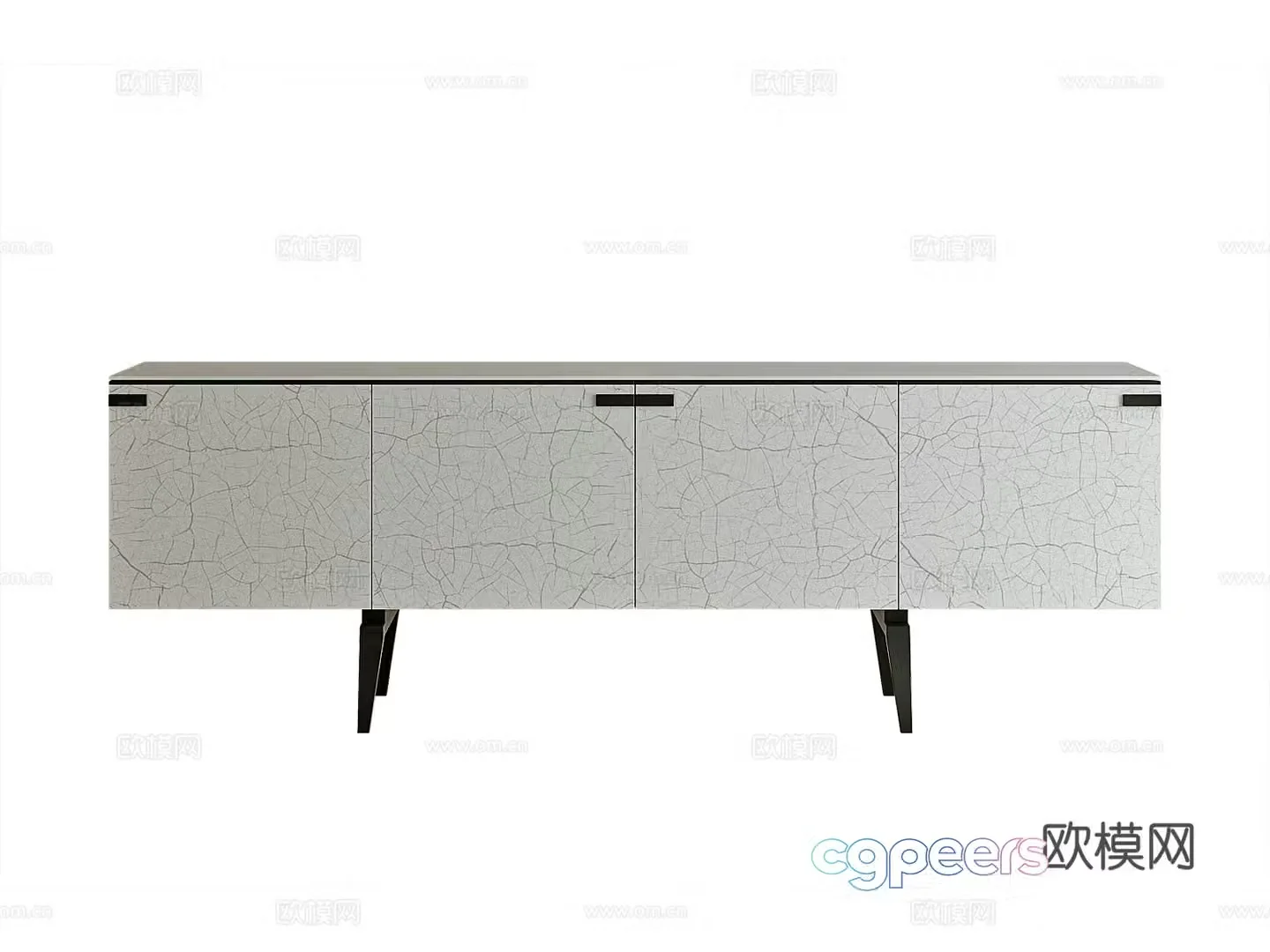Modern sideboard 3D model