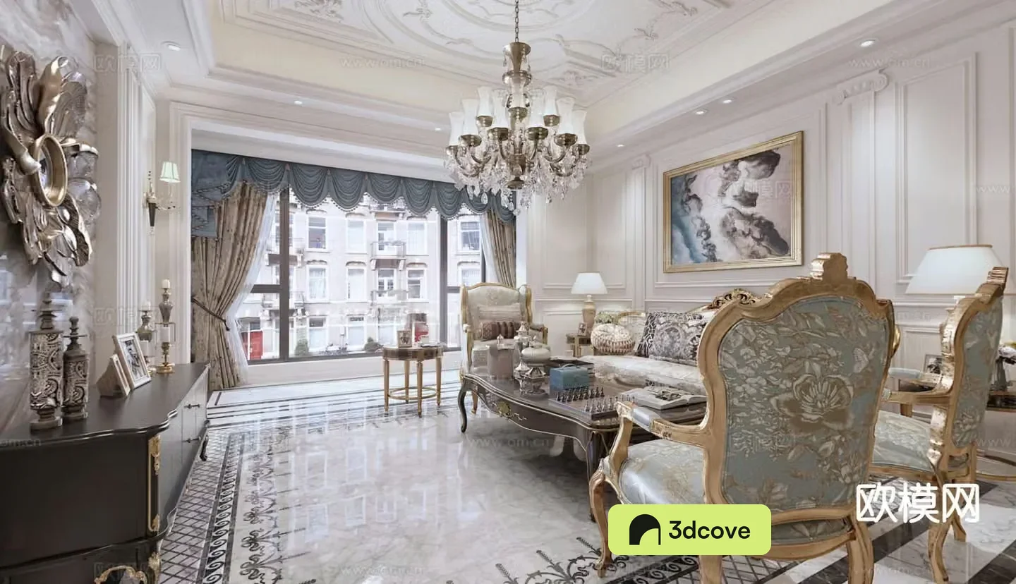 French living room