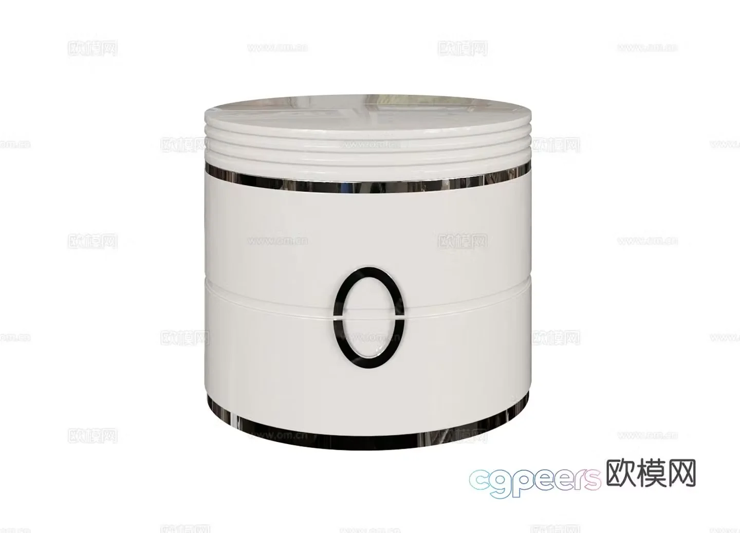 Visionnaire BEAUFORTS Bedside Table 3D Model