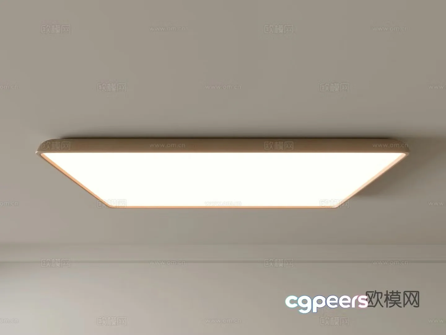 Modern ceiling lamp Geometric ceiling lamp Bedroom lamp Artistic shaped lamp Fashion living room lamp 3D model