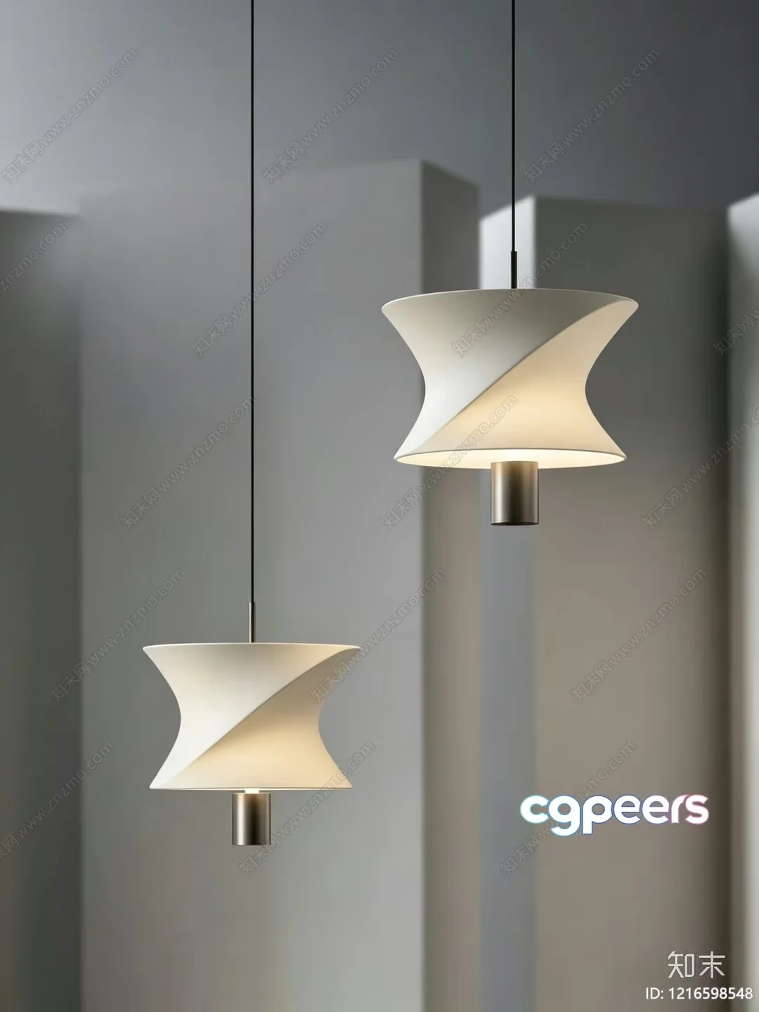 Modern Light Fixtures 3D Model – 15528 – VRAY Render