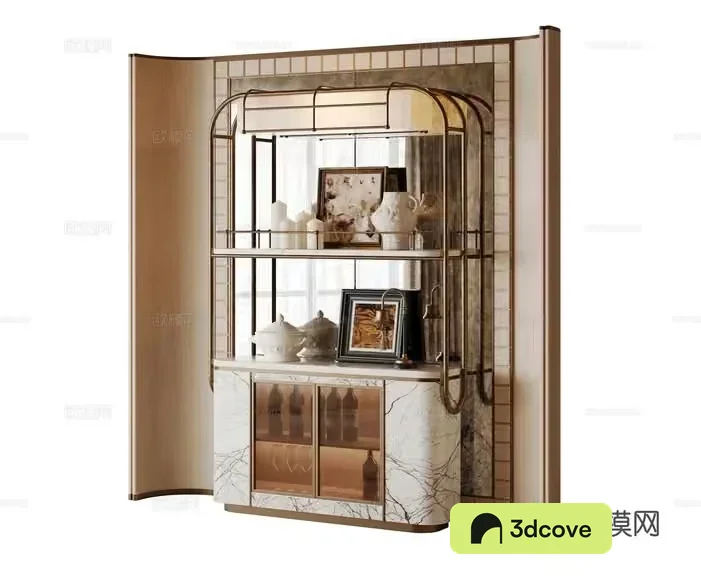 Modern Shelving Unit