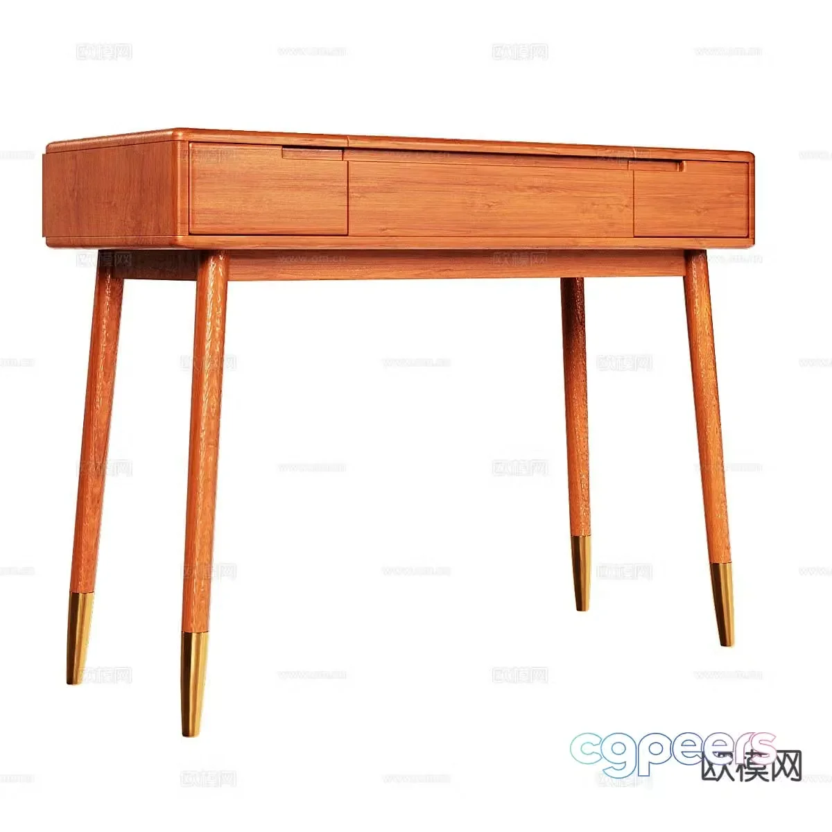 Nordic desk desk 3d model