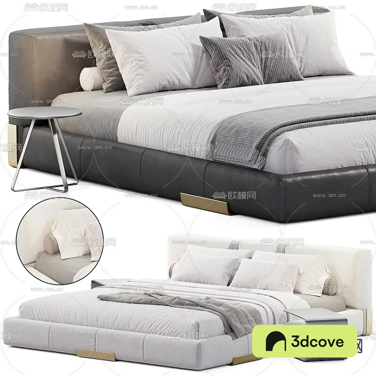 Ceccotti Collezioni double bed