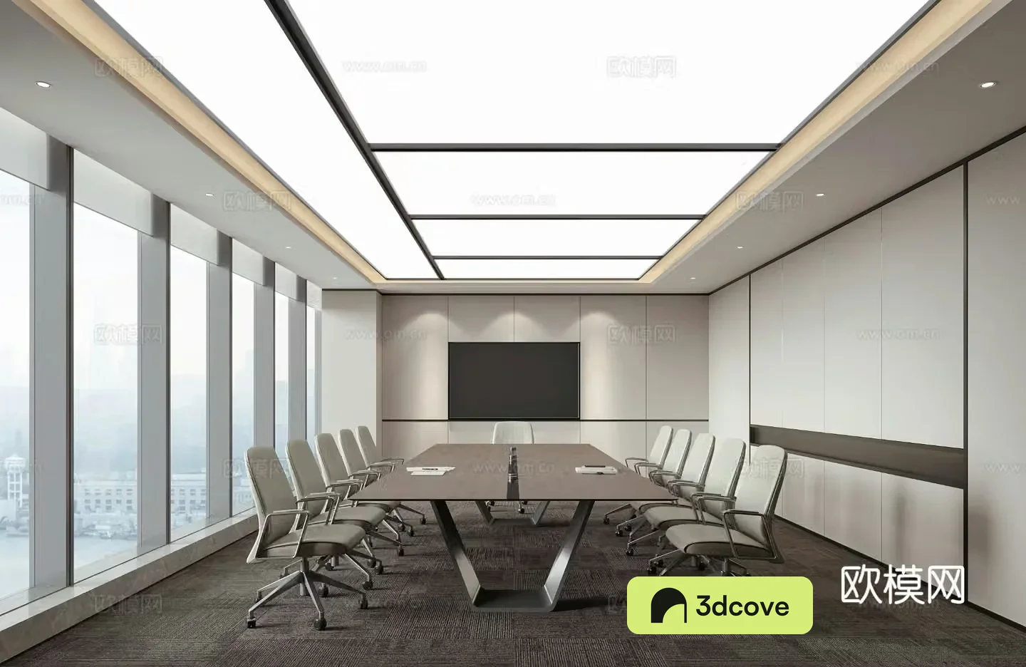Modern conference room