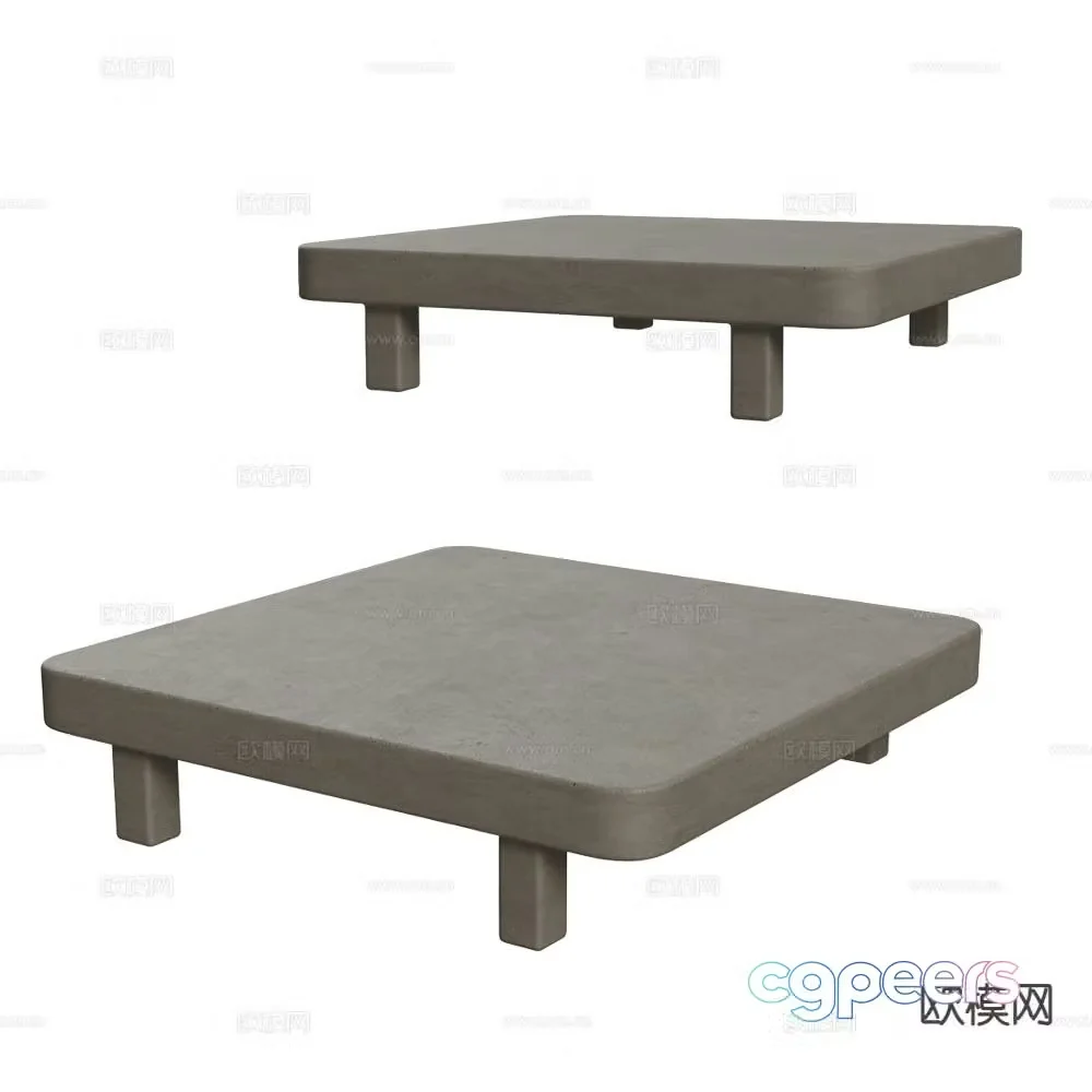 BAXTER coffee table 3d model