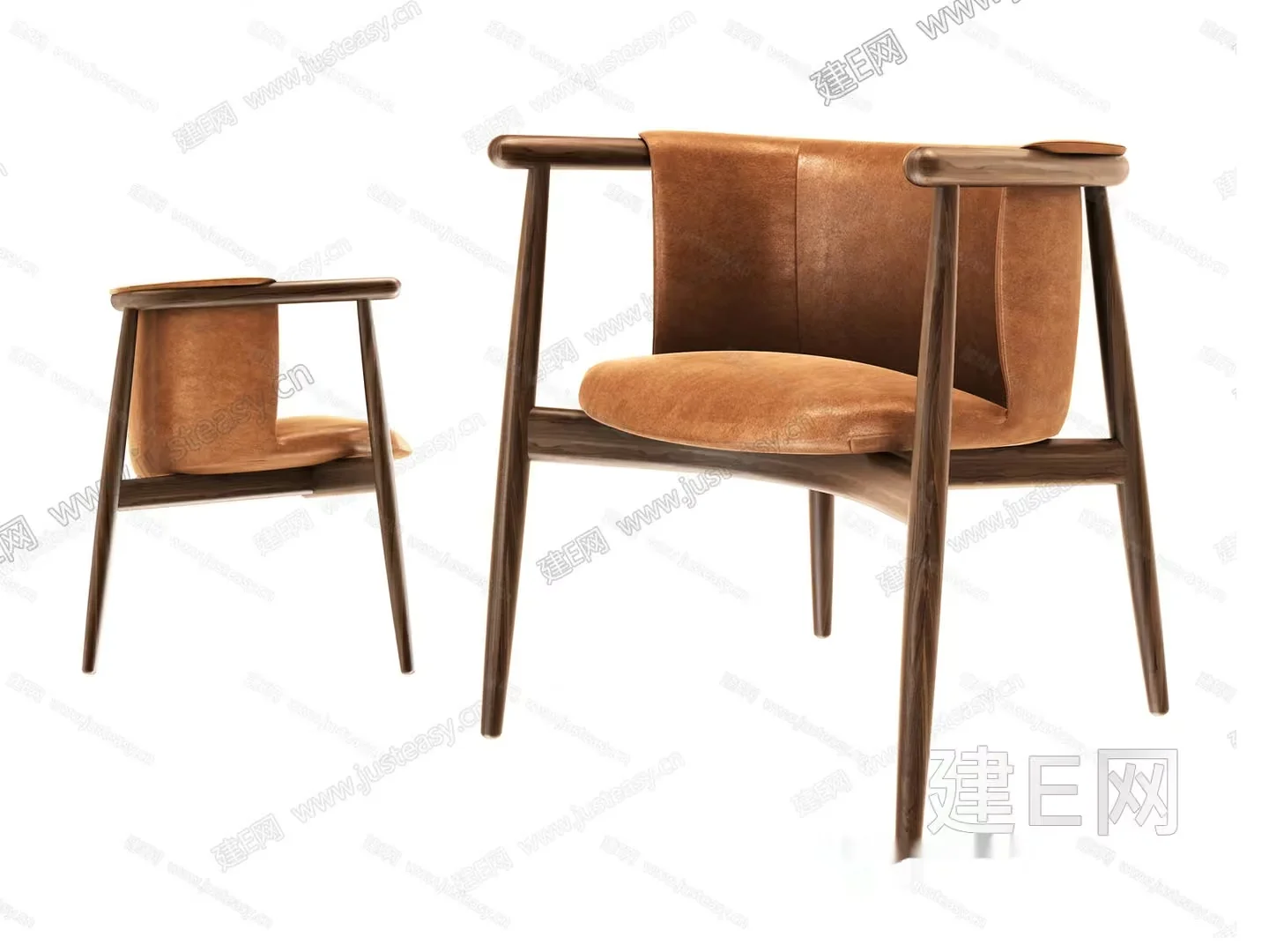 Wooden Chair 3D Model – 21410 – VRAY Render