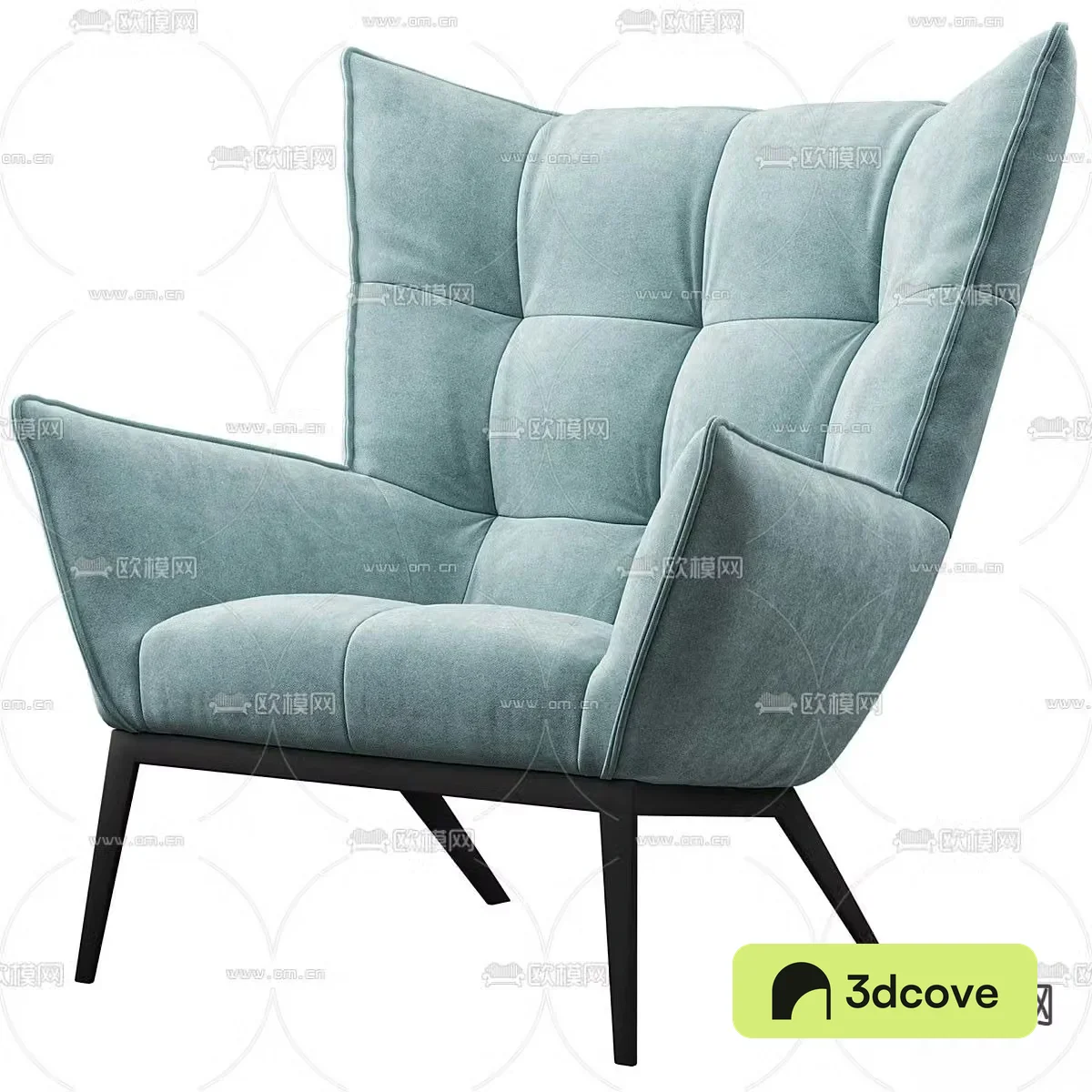 Fabric leisure chair