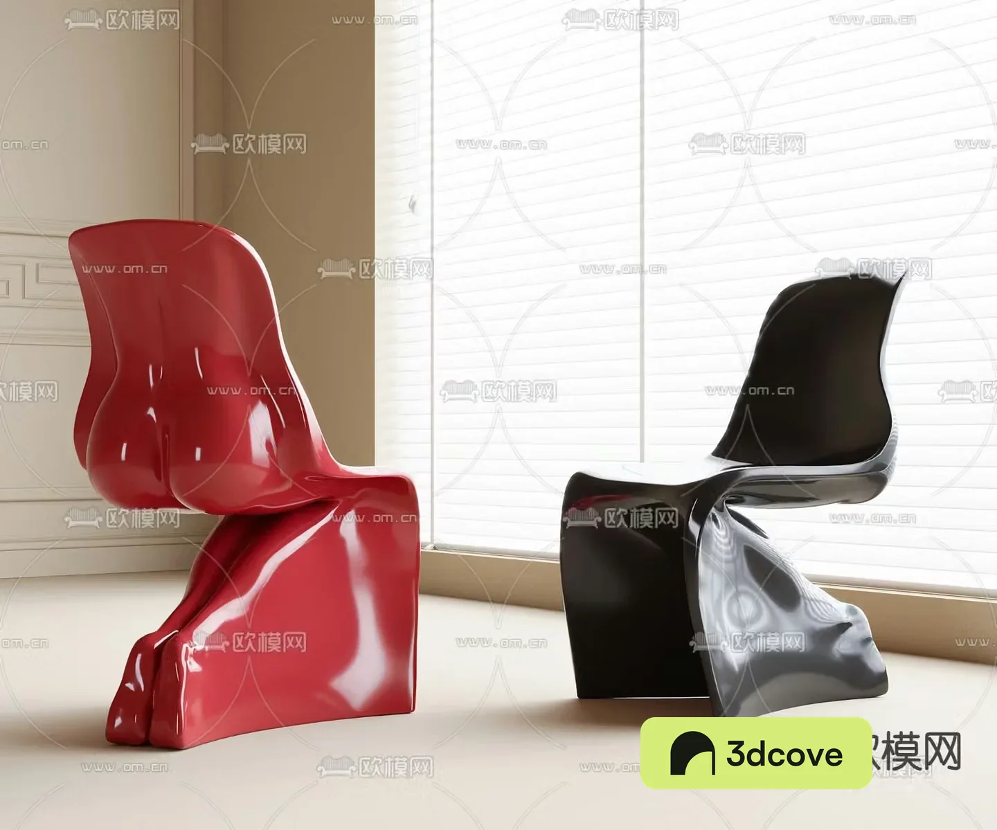 Creative chair hip chair