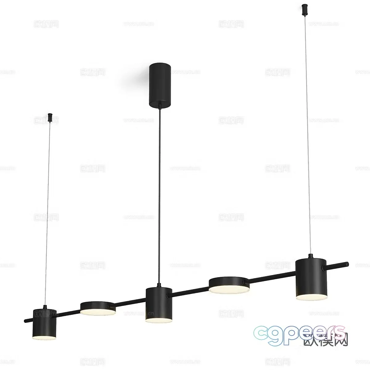 Chandelier Crystal Lux TRISTAN3d Model