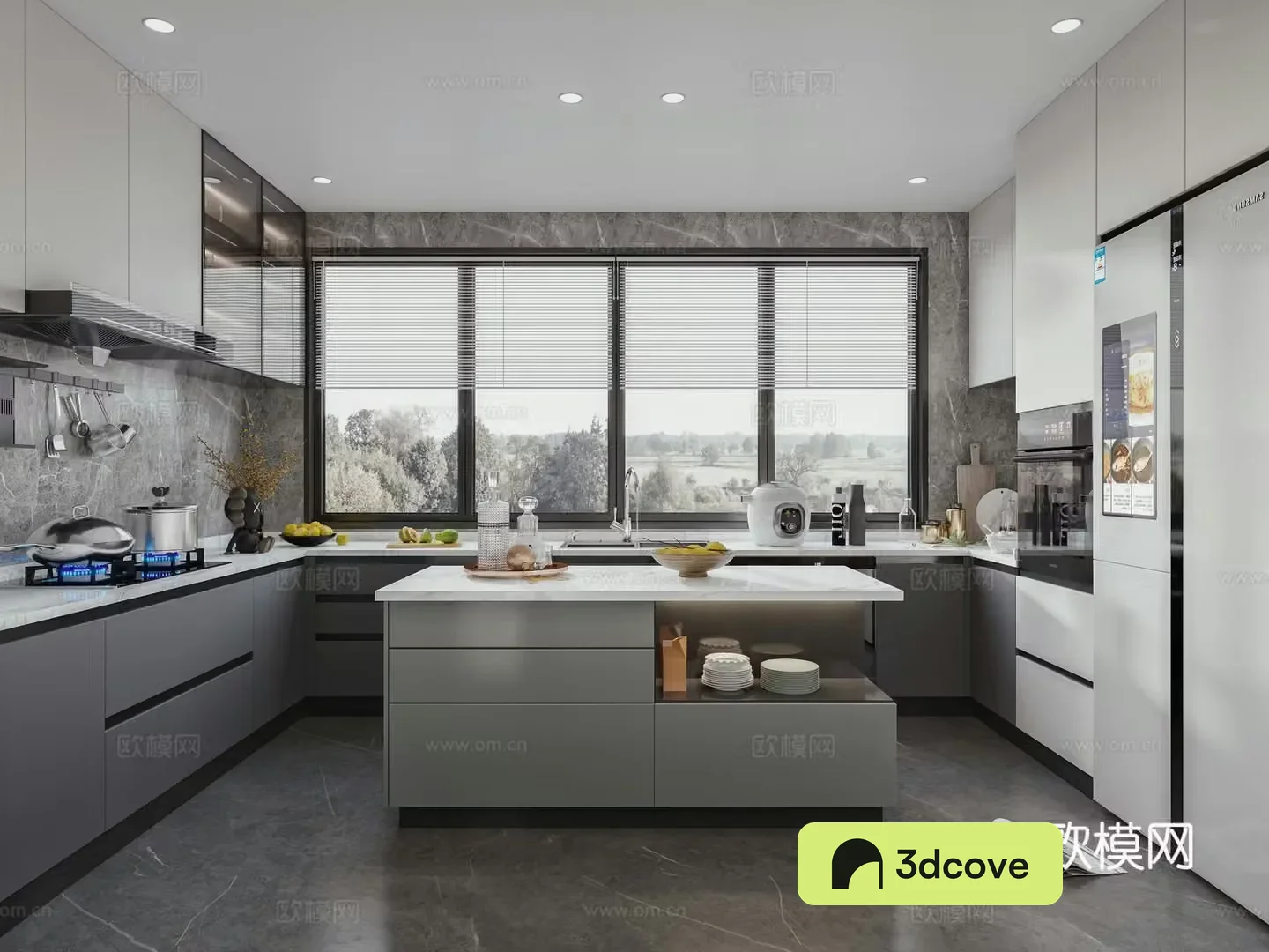 Villa kitchen