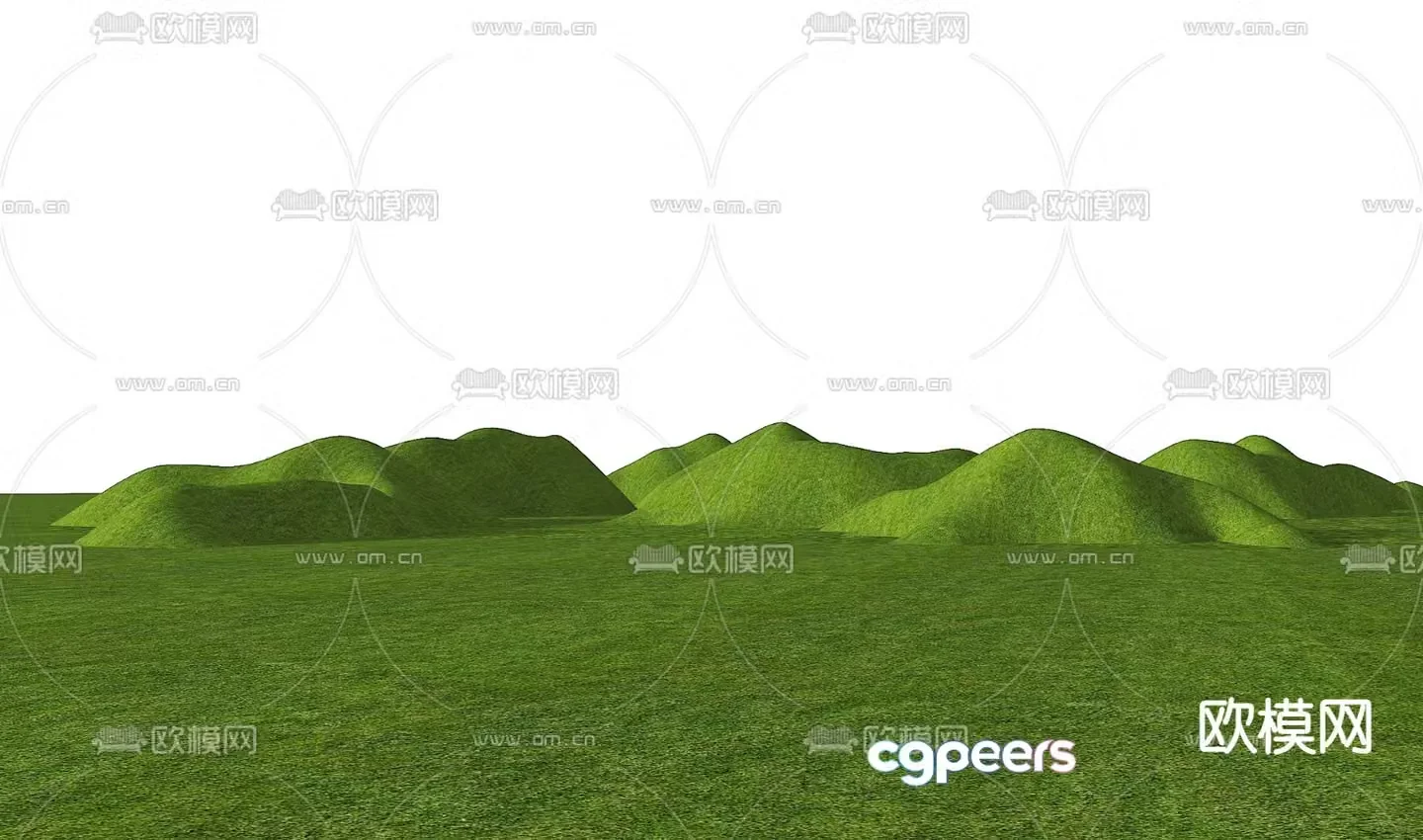 Mountains mountains micro-terrain 3d model