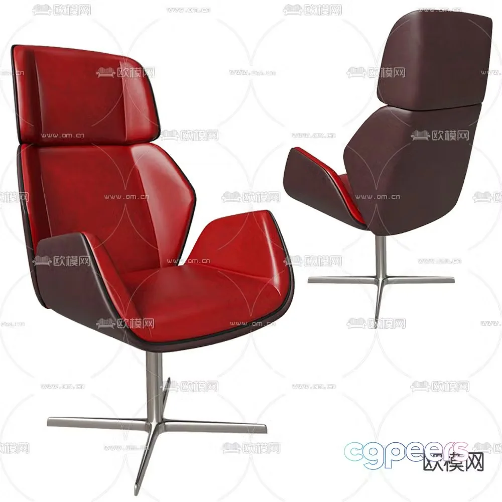 Sitlosophy office chair executive chair boss chair 3d model