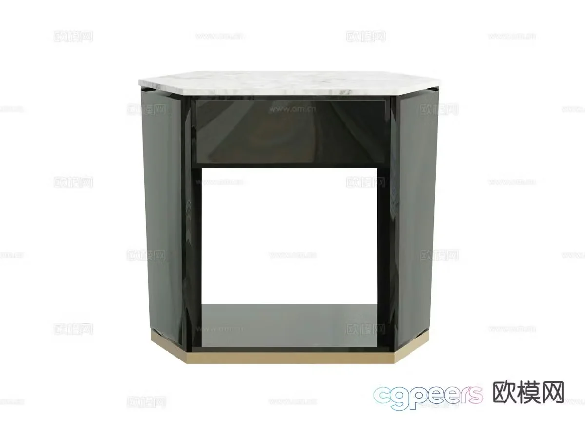 visionnaire bedside table 3d model