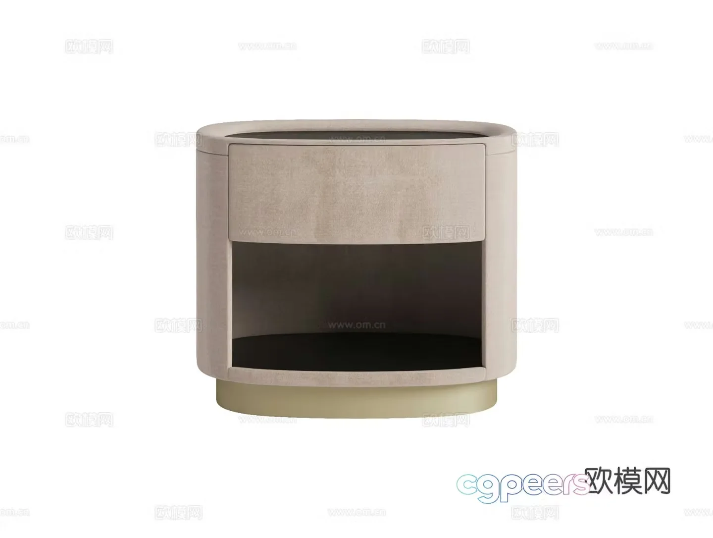 Visionnaire SKIBA nightstand 3d model
