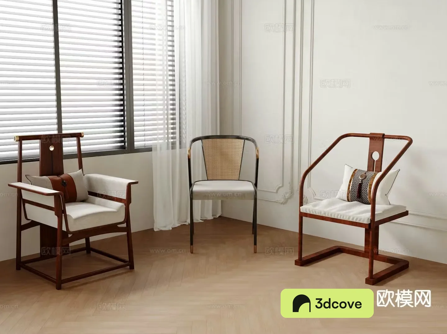 Chinese style chair Taishi chair armchair