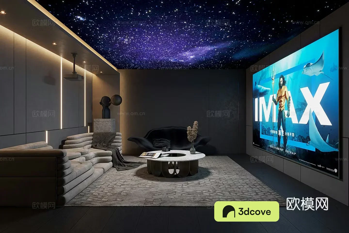 Modern audio and video studio