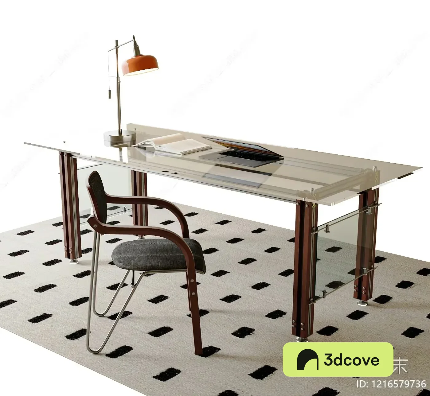 Modern Glass Desk