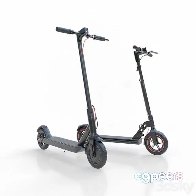 3ds Max Free – Set of electric scooters (Xiaomi Mijia Scooter, Unicool Foldable)