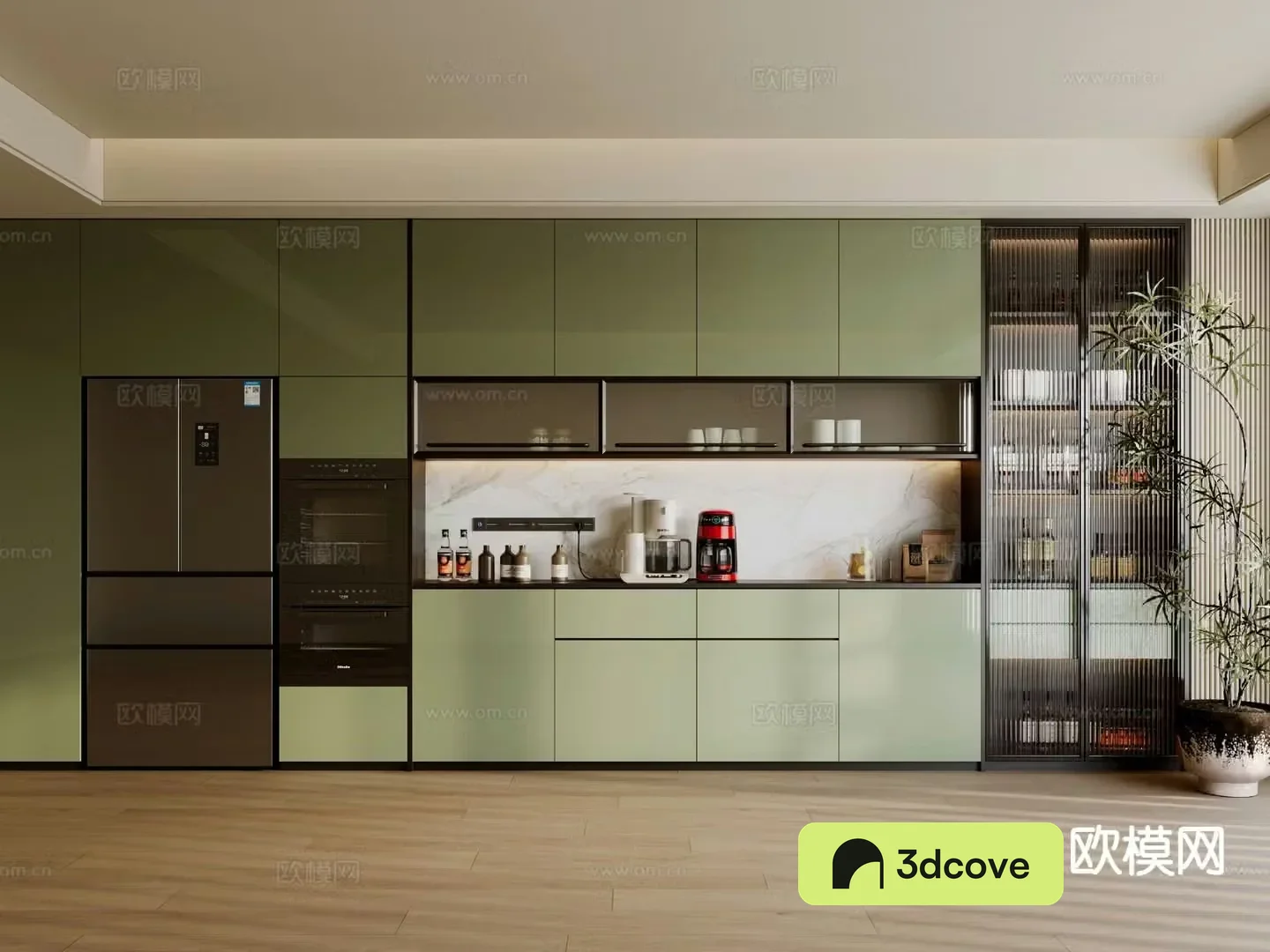 Modern sideboard west cabinet