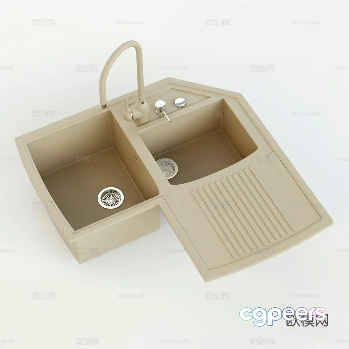 Washbasin wash basin 3D model