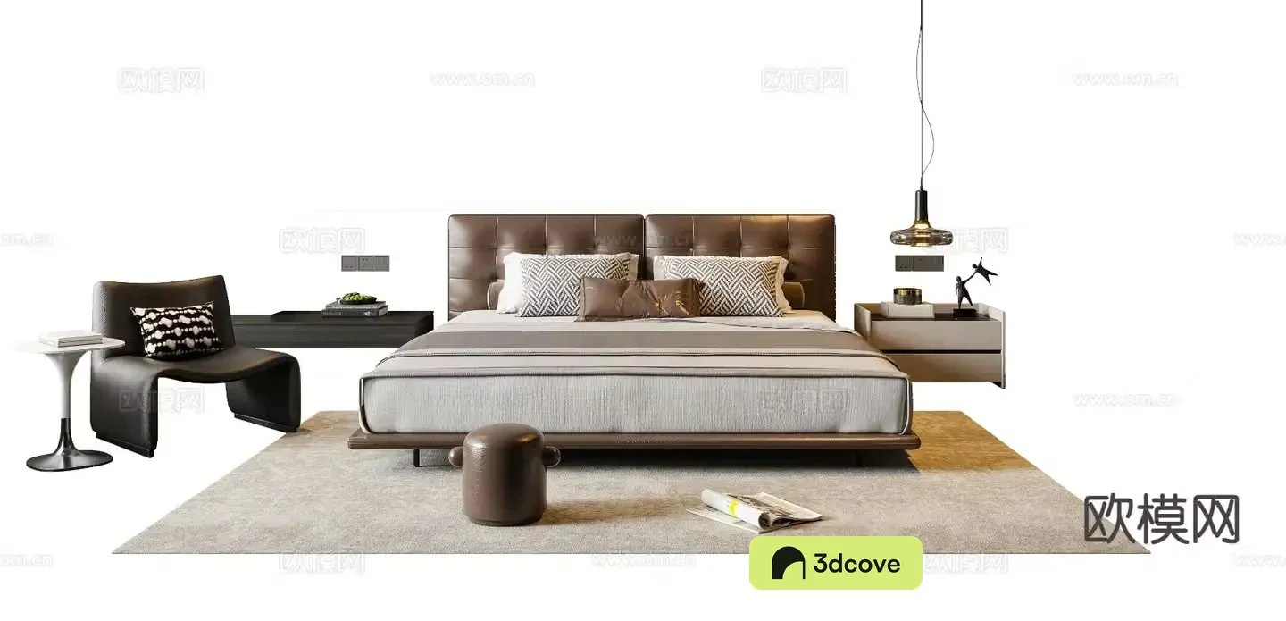 Italian double bed