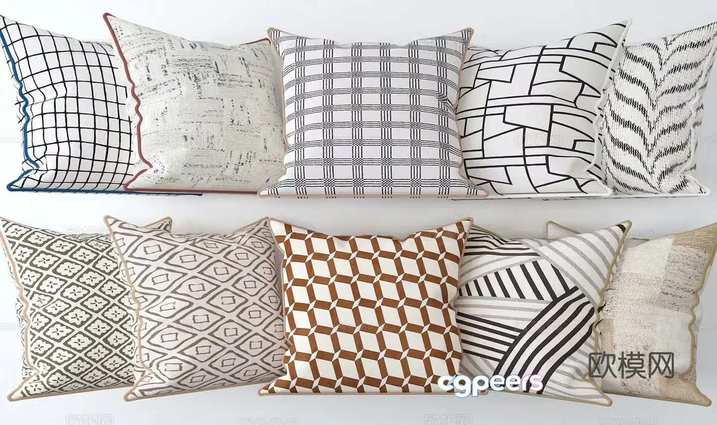 3D model of pillow