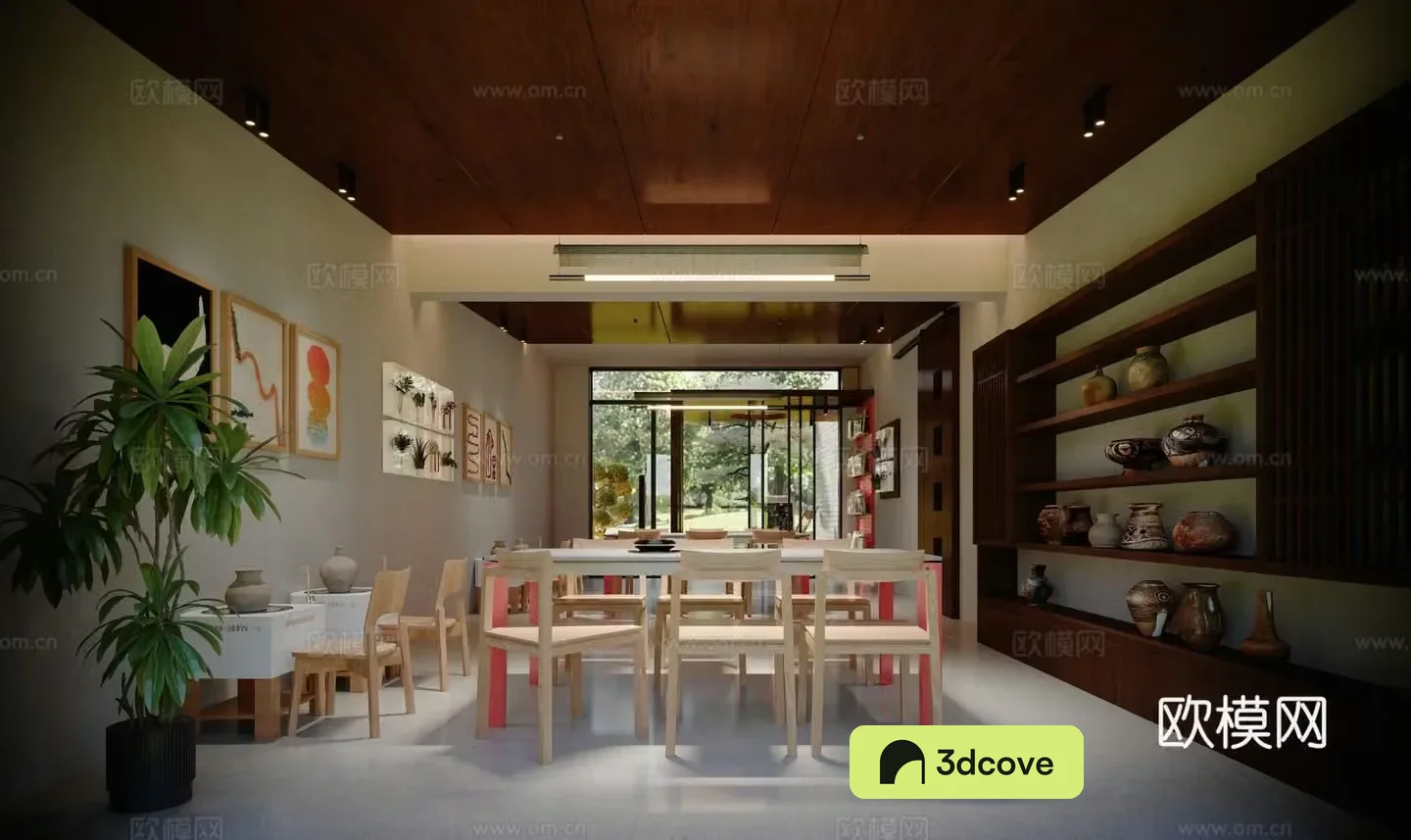 wabiji wind kindergarten craft room