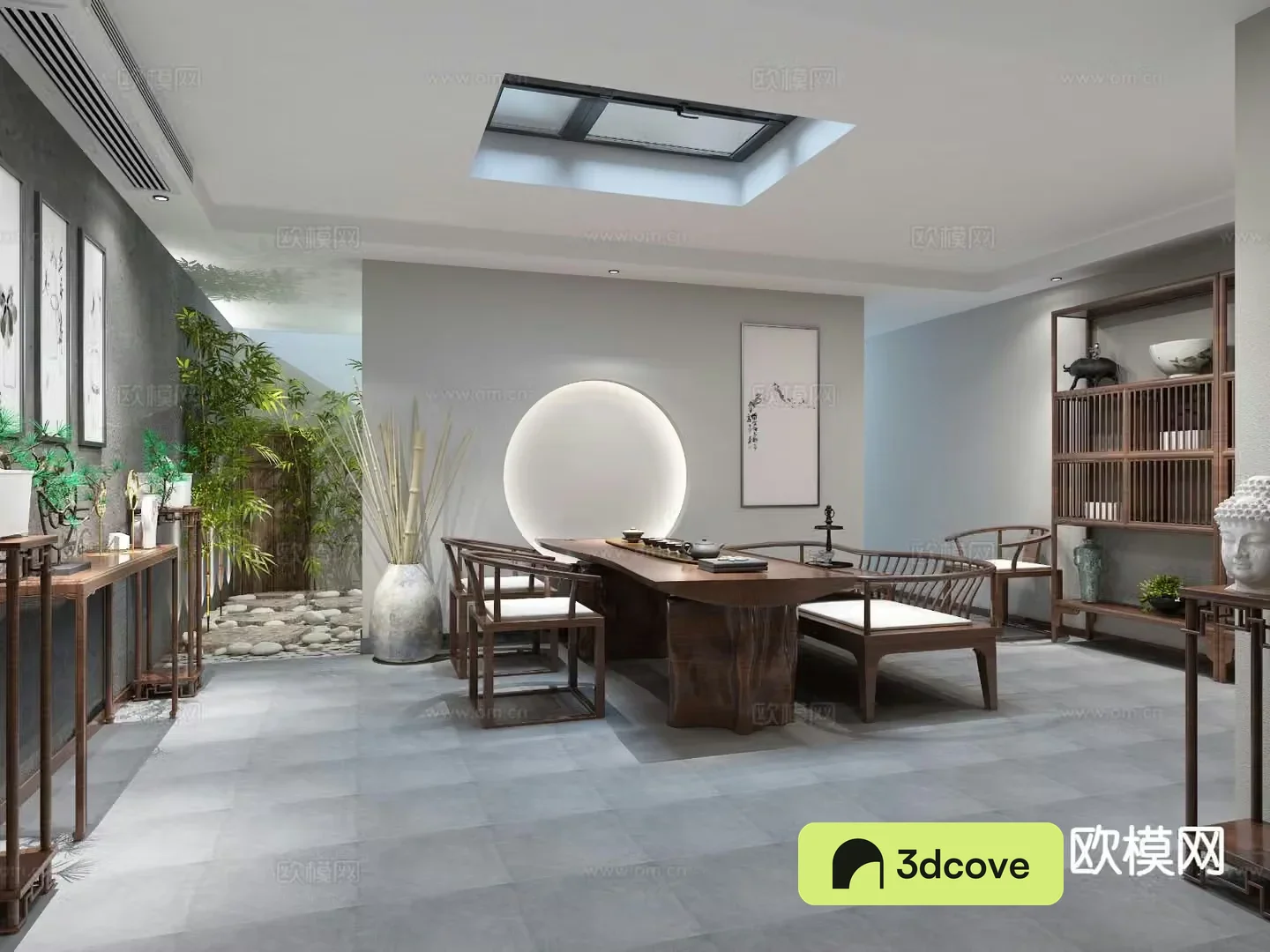 New Chinese style tea room