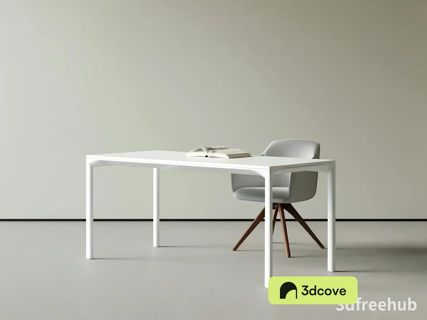 A Minimalist Desk Setup