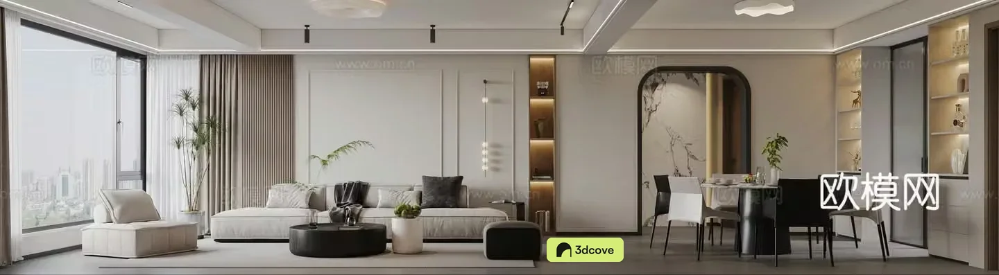 Modern style dining room/Daoheng design