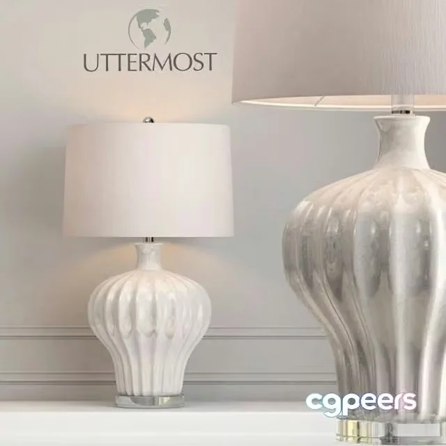 3ds Max Free – Uttermost Capolona Table lamp