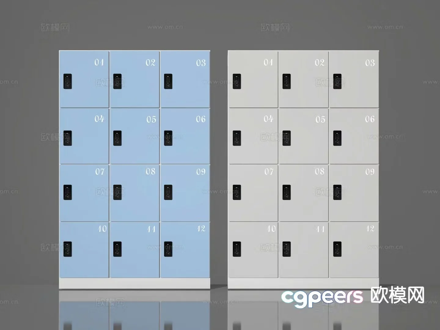 locker locker password locker locker 3d model