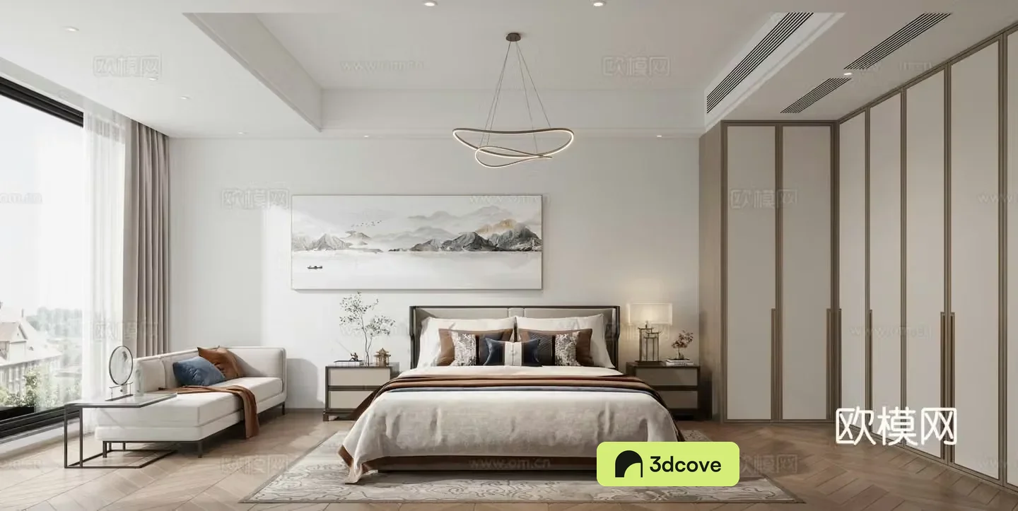 Modern bedroom