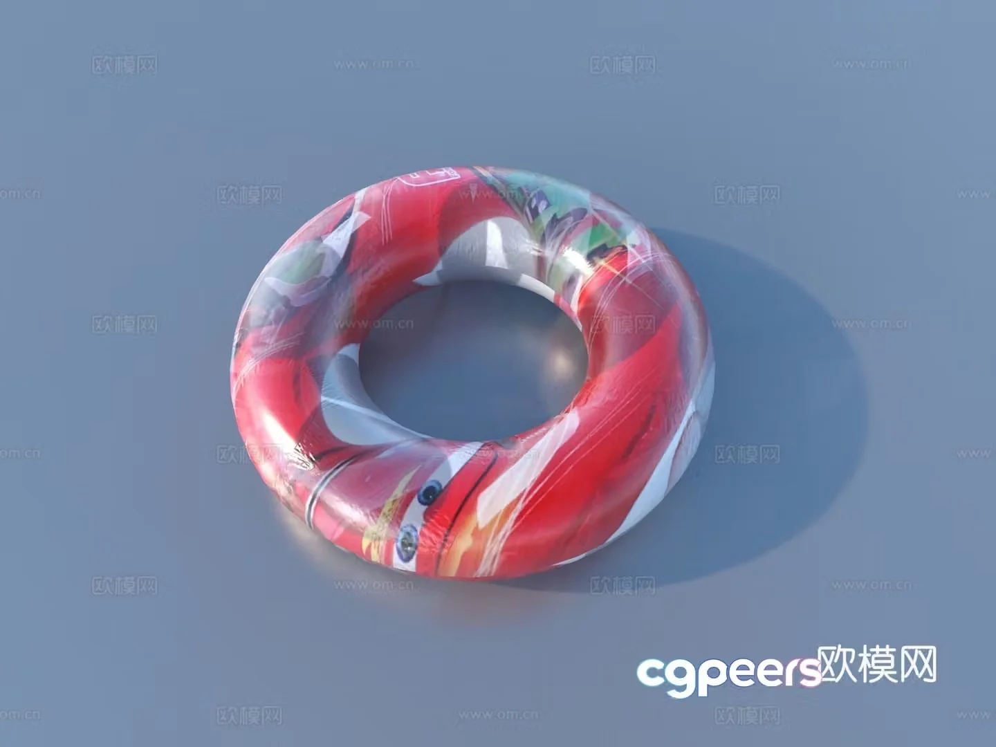 Swimming ring Lifebuoy Water toy Children’s swimming ring Inflatable toy 3D model