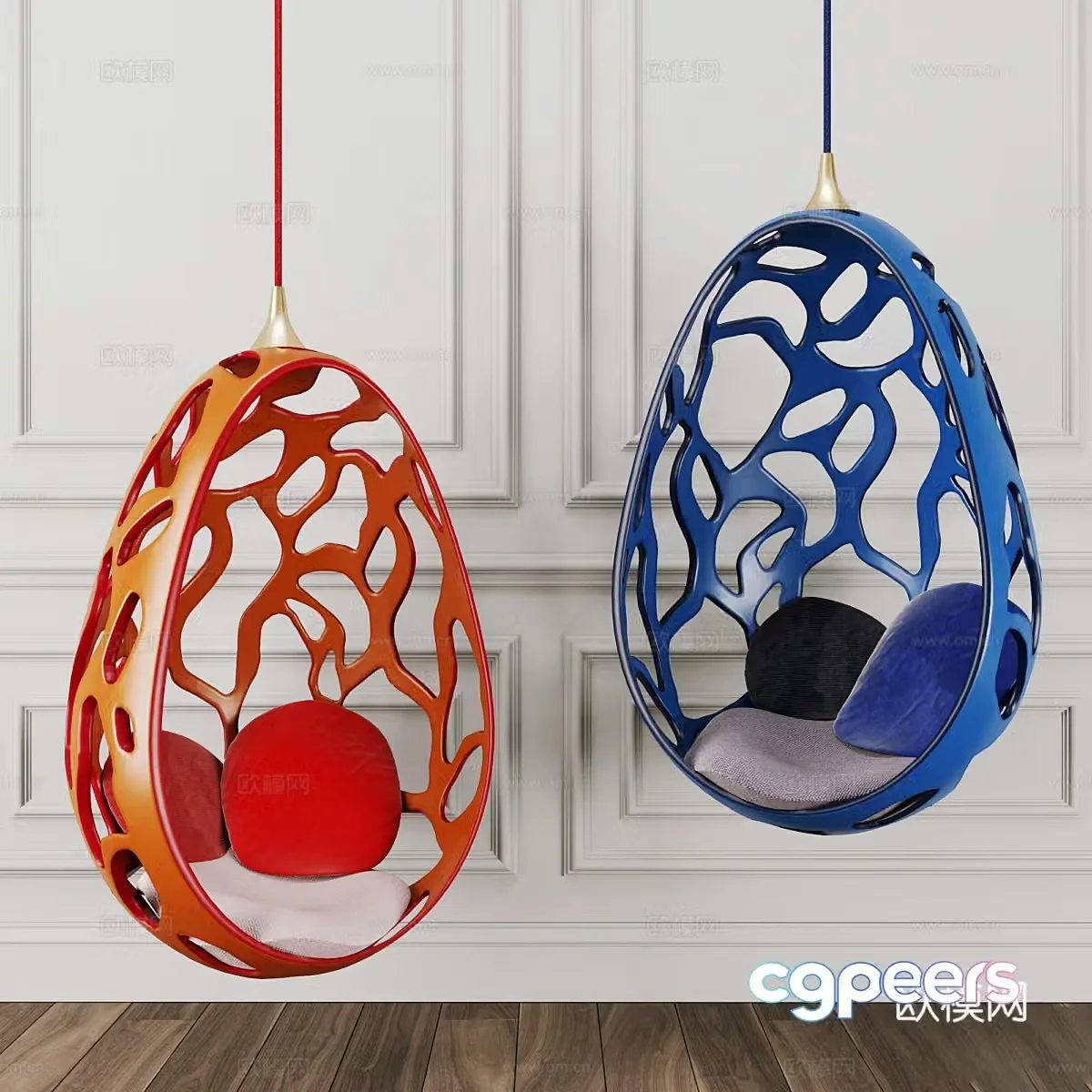 Swing chair 3d model