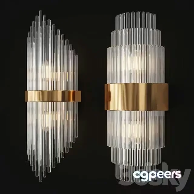 3ds Max Free – Garda Decor Sconce Set