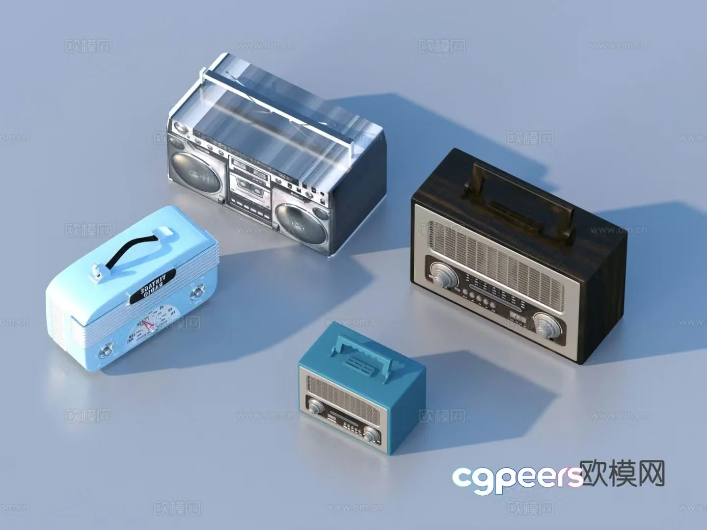 Radio Recorder 3d Model