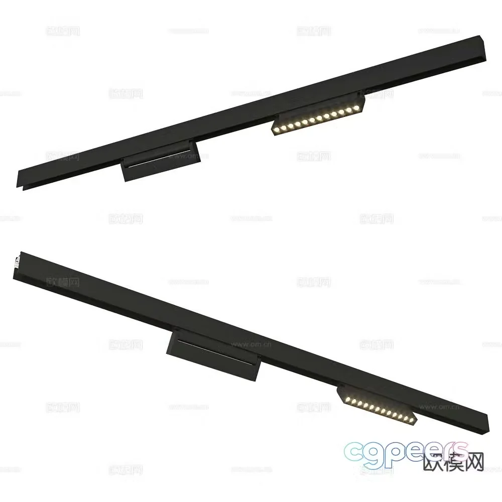ANCARD track light 3d model