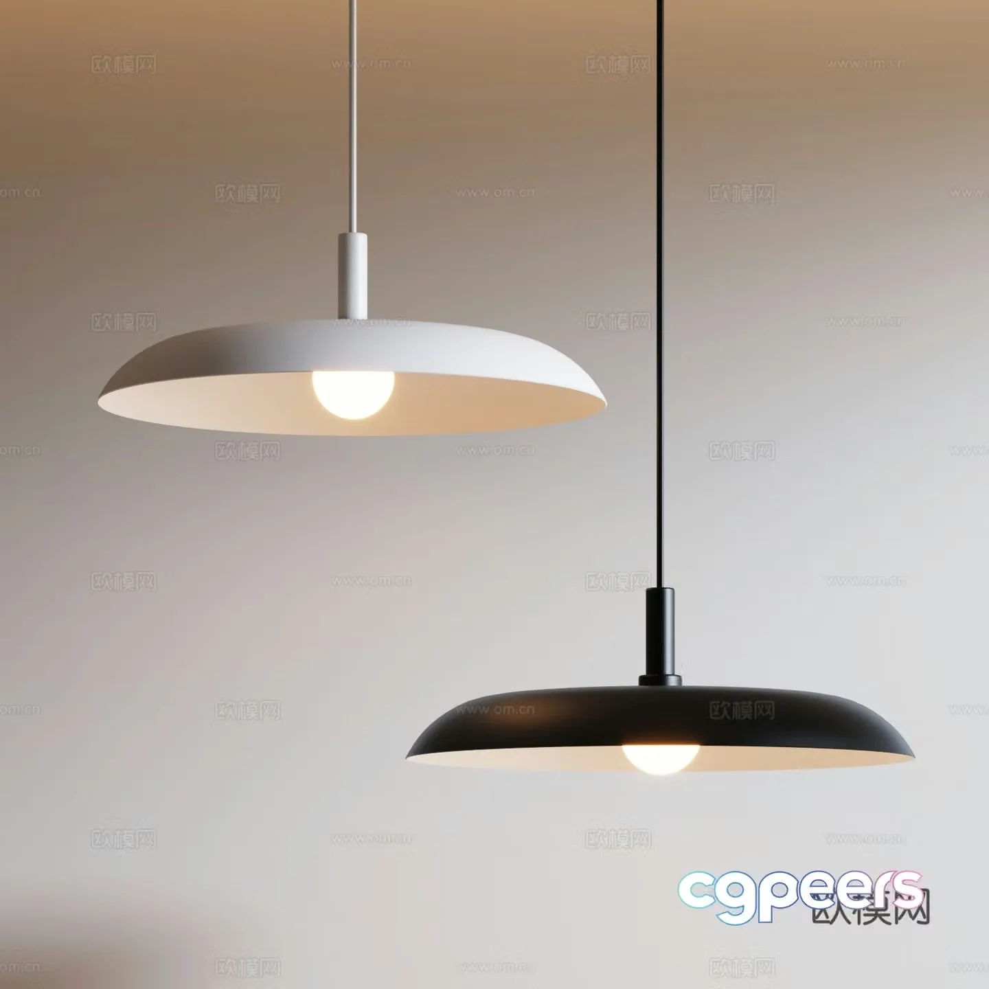 Modern Chandeliers Metal Chandeliers Light Luxury Chandeliers Minimalist Chandeliers 3D Model