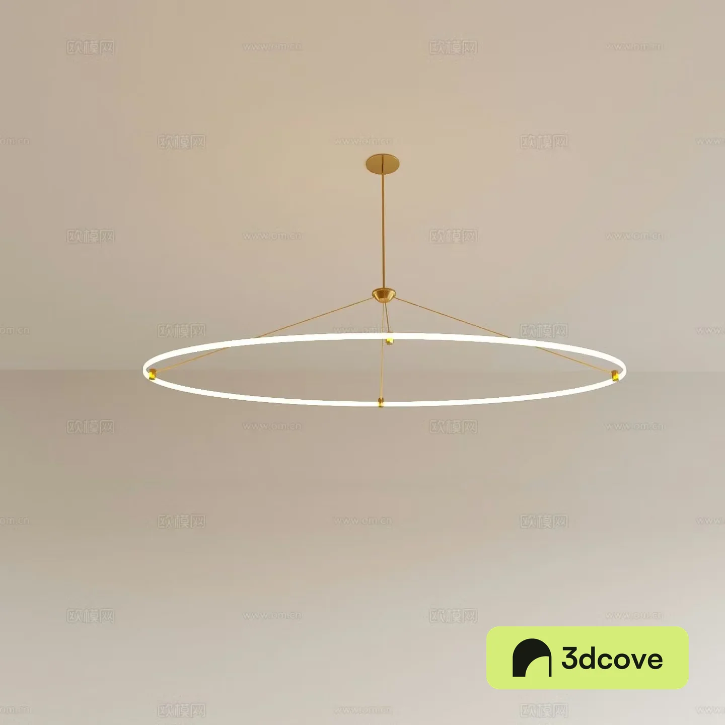 Light luxury chandelier restaurant chandelier