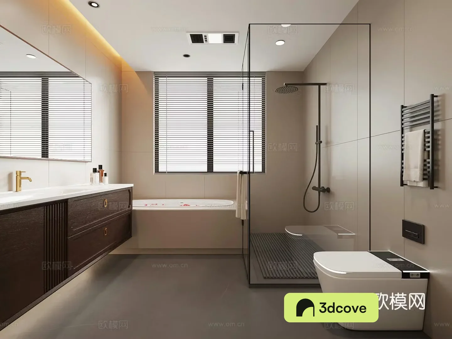 New Chinese bathroom cabinet