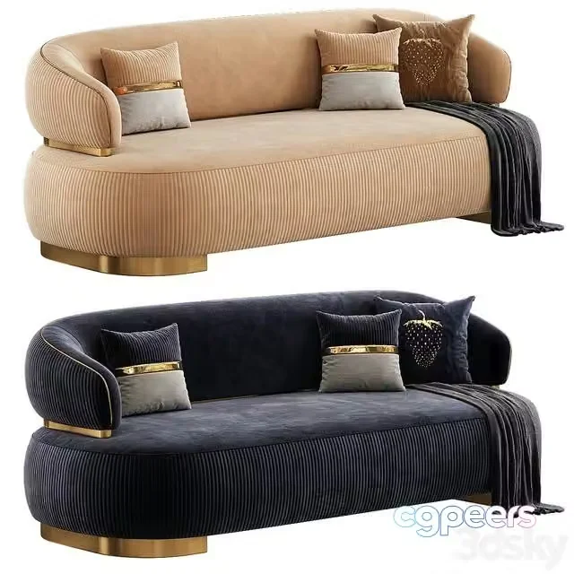 3ds Max Free – Lina sofa